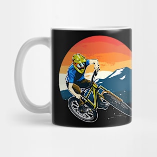 Mountain bike illustration Mug